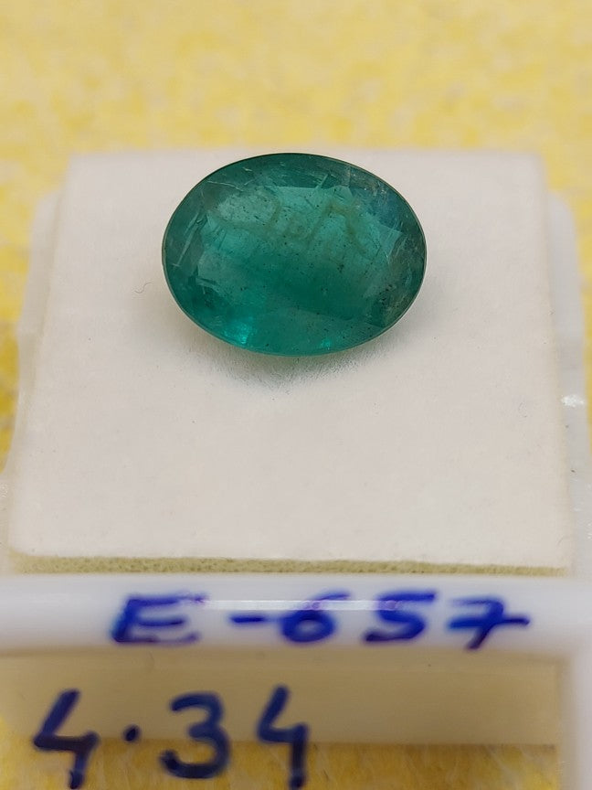 4.34 Carat Natural Emerald Stone