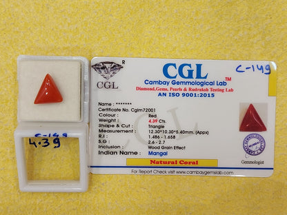 4.39 Carat Natural Coral