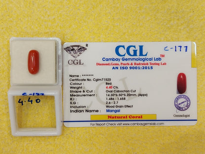 4.40 Carat Natural Coral