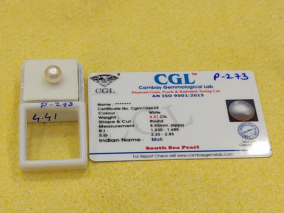 4.41 Carat Natural Pearl