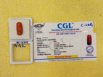 4.42 Carat Natural Coral
