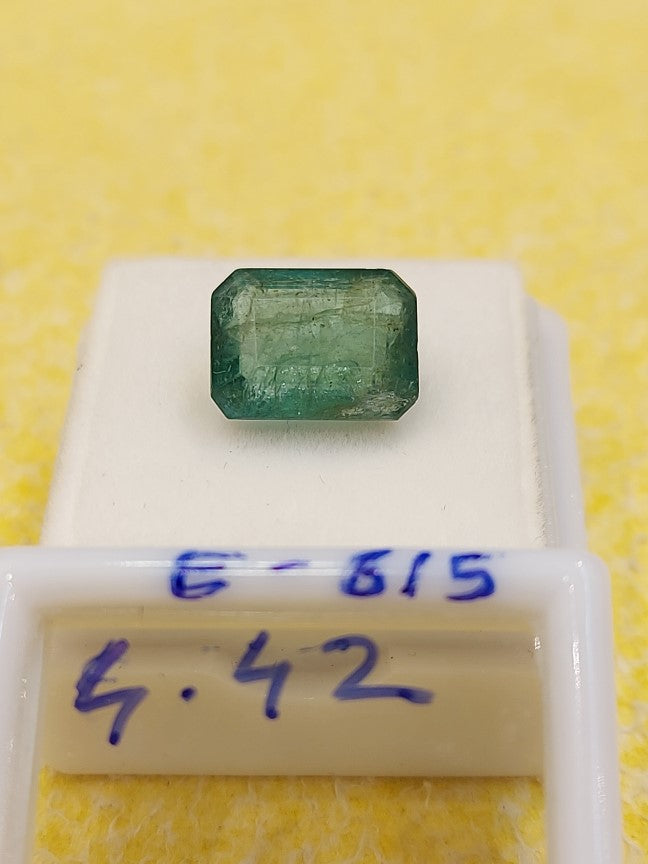 4.42 Carat Natural Emerald Stone