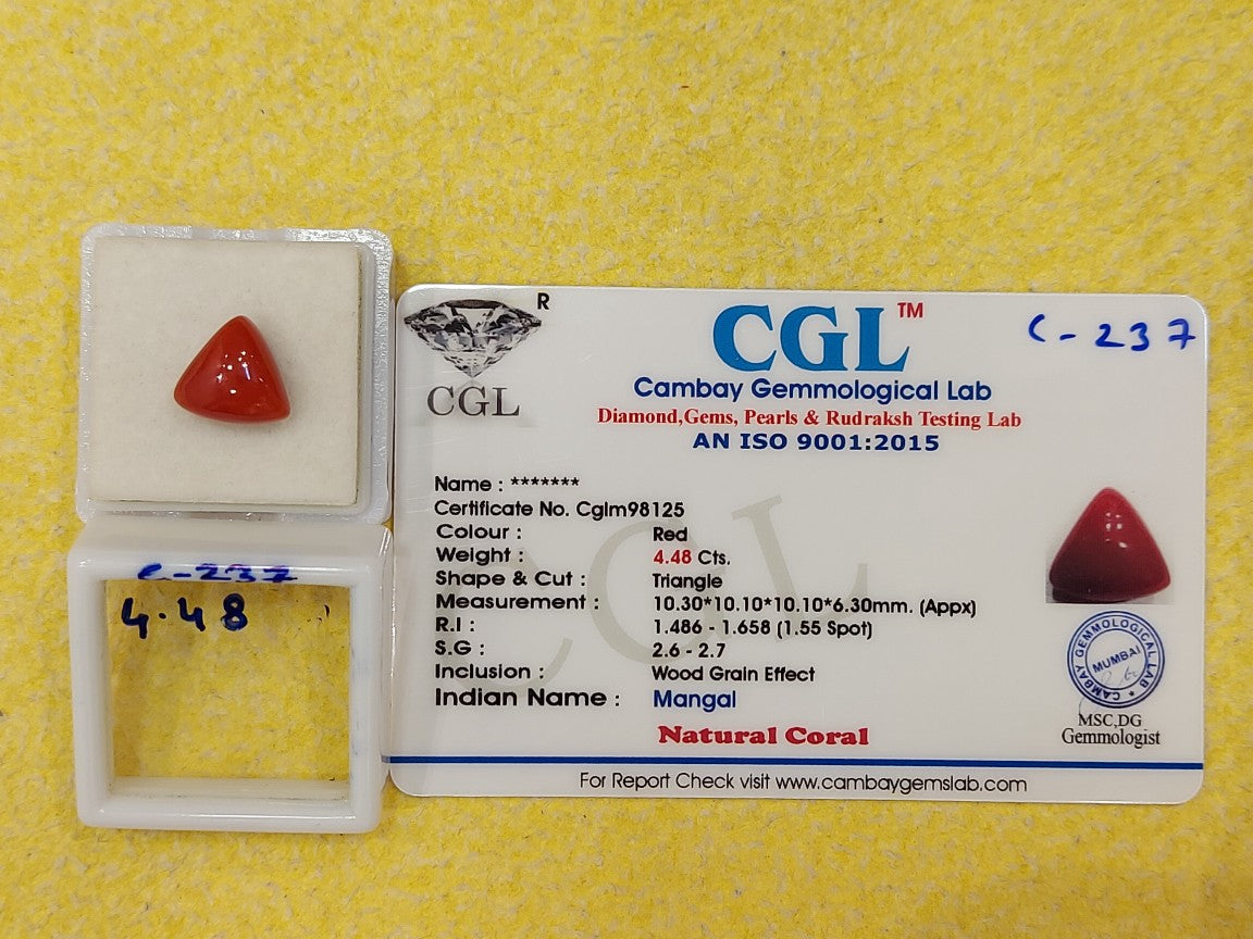 4.48 Carat Natural Coral