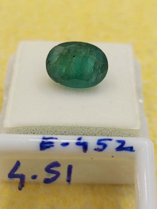 4.51 Carat Natural Emerald Stone