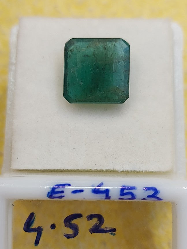 4.52 Carat Natural Emerald Stone