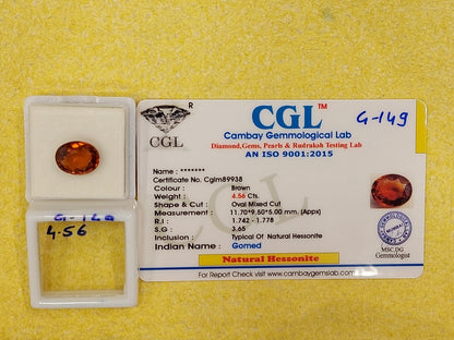 4.56 Carat Natural Garnet