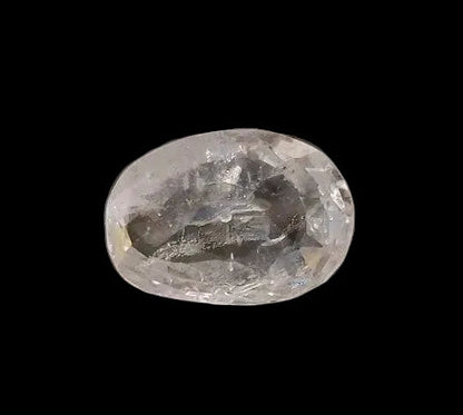 4.57 Carat Natural White Sapphire Stone