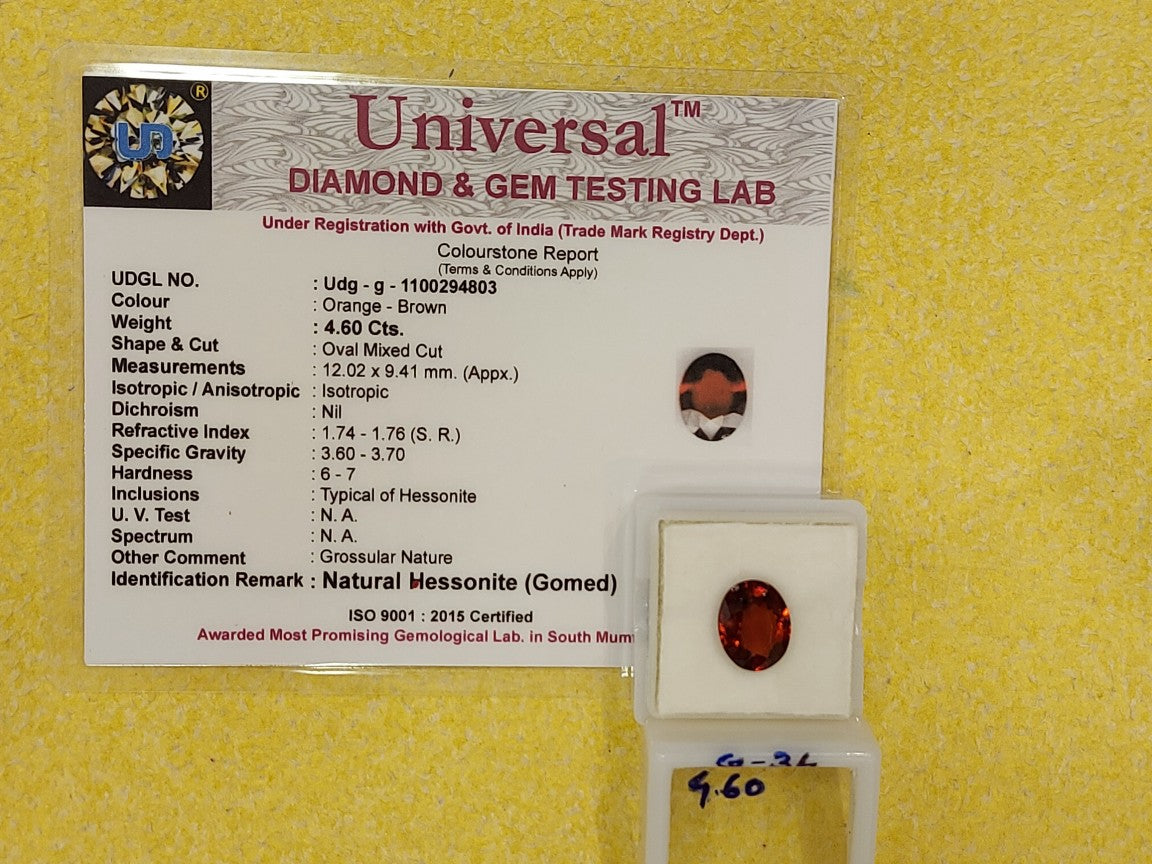 4.60 Carat Natural Garnet