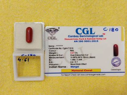 4.61 Carat Natural Coral