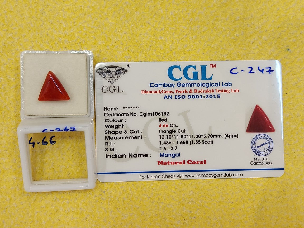 4.66 Carat Natural Coral