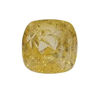 4.67 Carat Natural Yellow Sapphire Stone