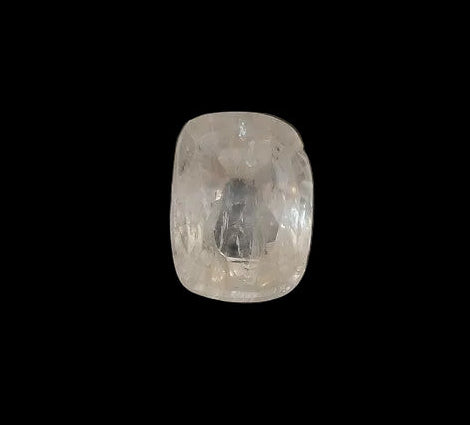 4.72 Carat Natural White Sapphire Stone
