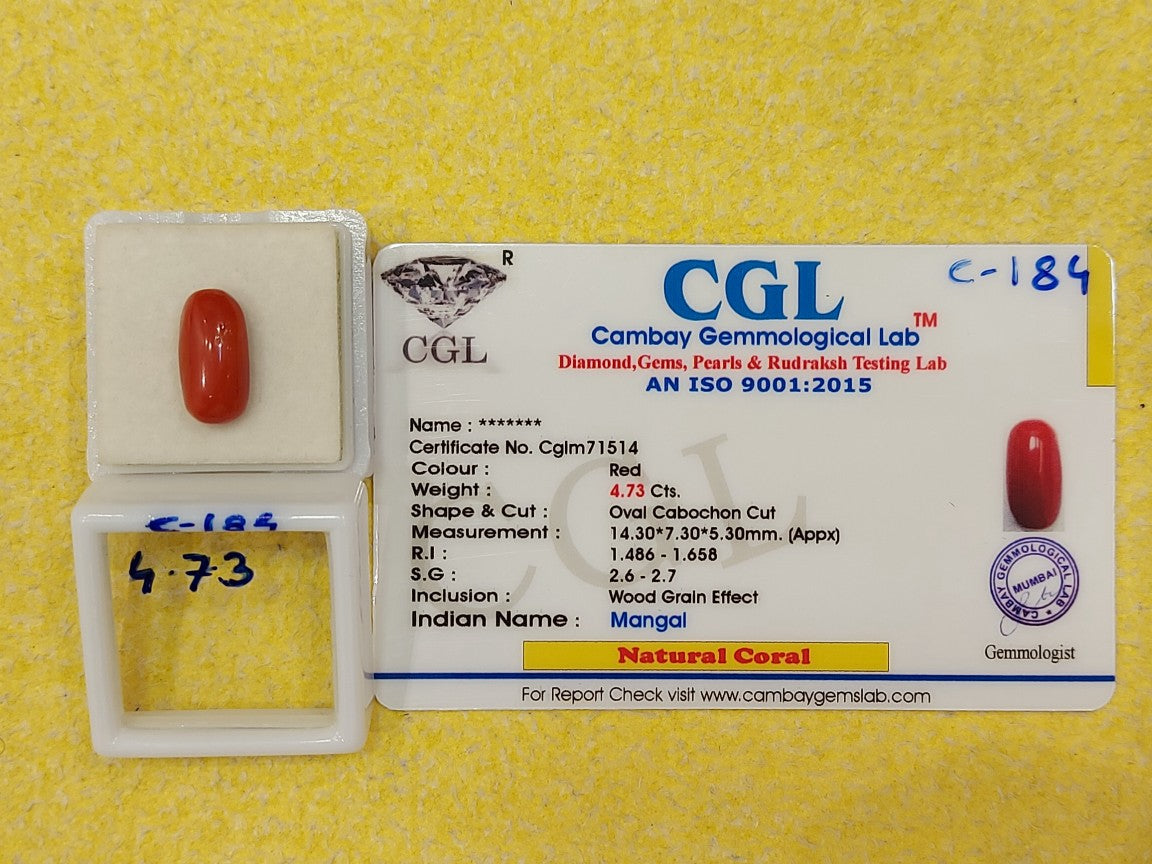 4.73 Carat Natural Coral