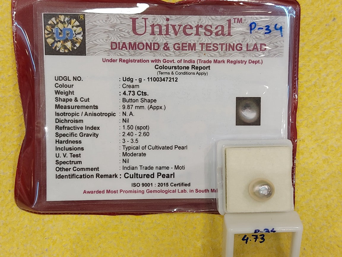 4.73 Carat Natural Pearl