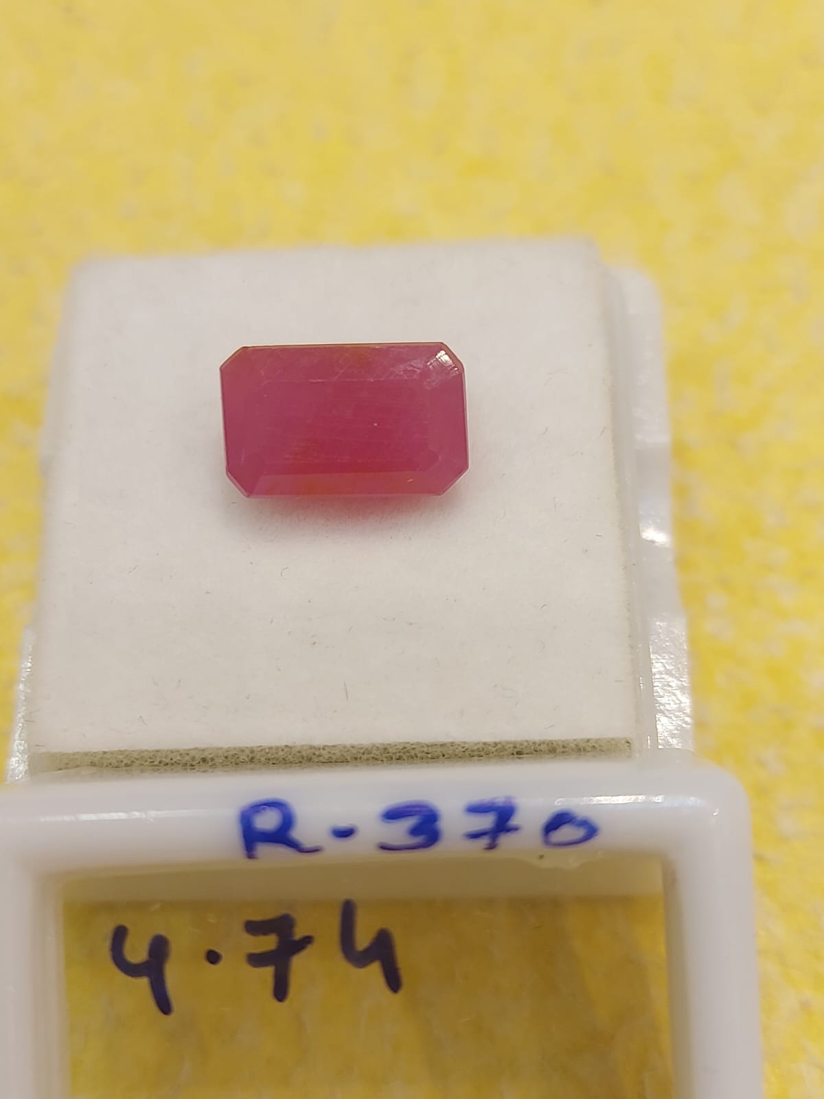 4.74 Carat Natural Old Ruby