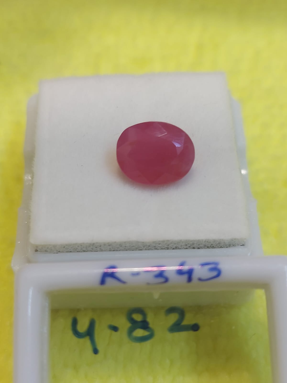4.82 Carat Natural Old Ruby