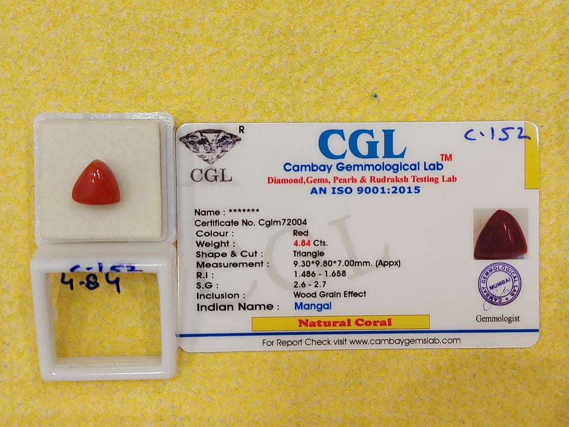 4.84 Carat Natural Coral