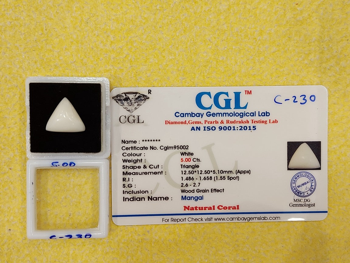 5.00 Carat Natural Coral