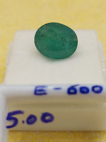 5.00 Carat Natural Emerald Stone