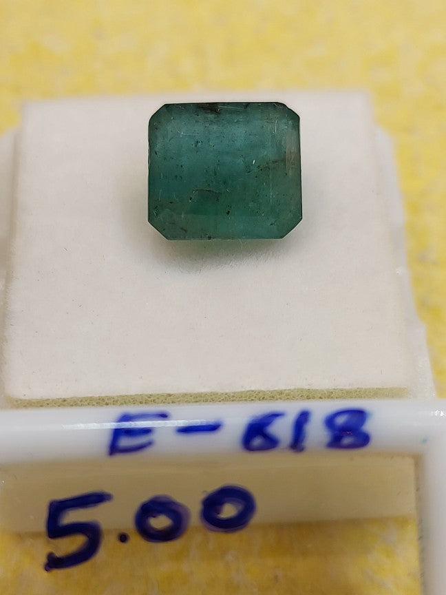 5.00 Carat Natural Emerald Stone