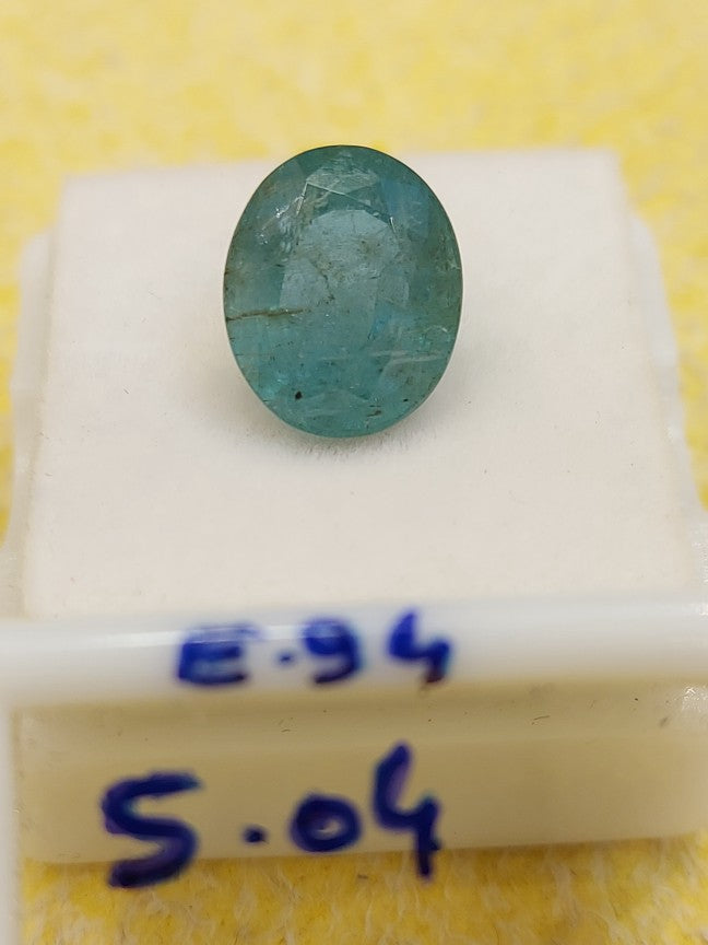 5.04 Carat Natural Emerald Stone