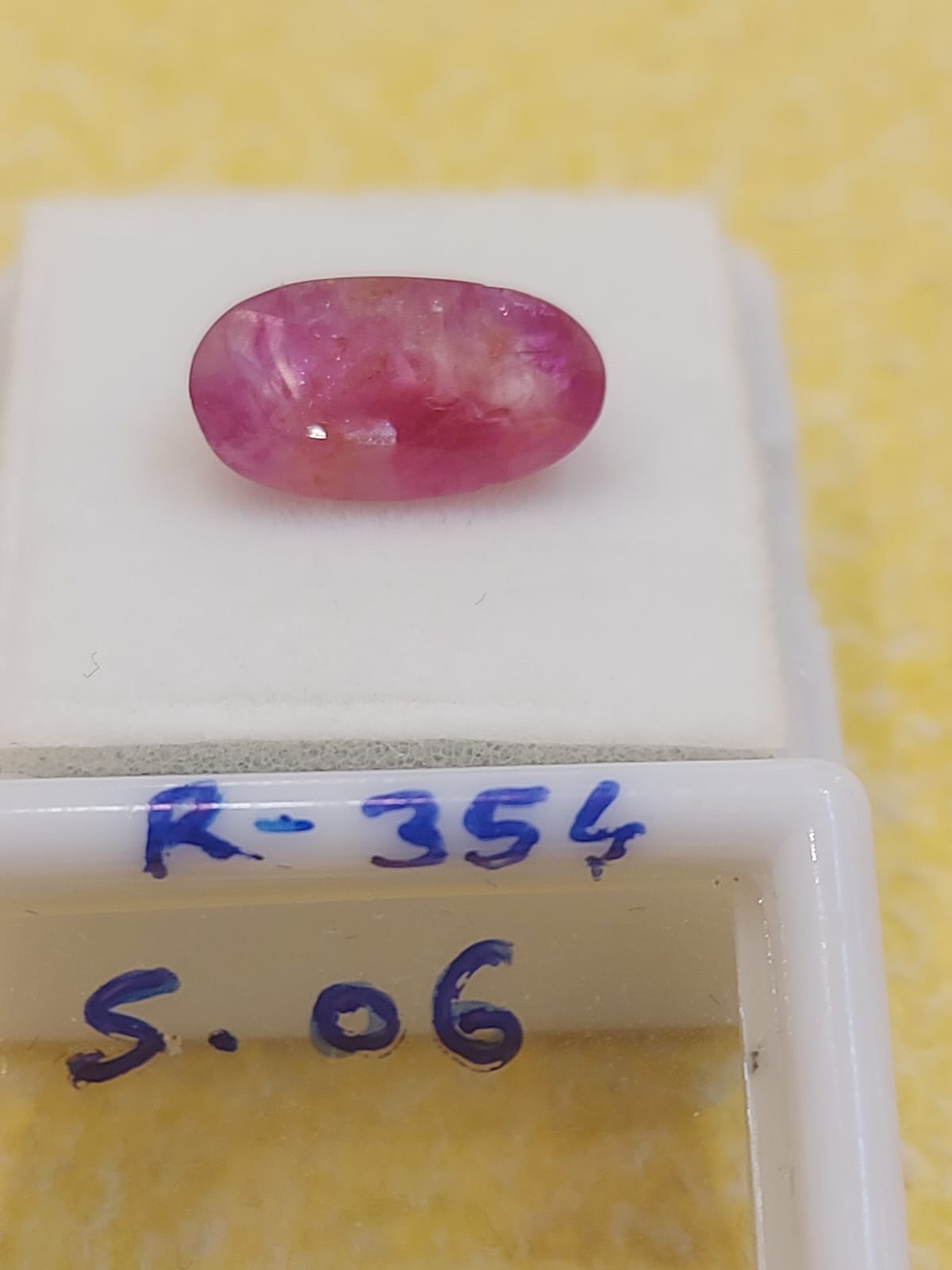 5.06 Carat Natural Old Ruby