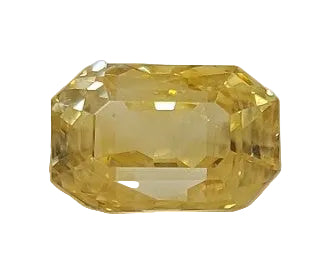 5.07 Carat Natural Yellow Sapphire Stone