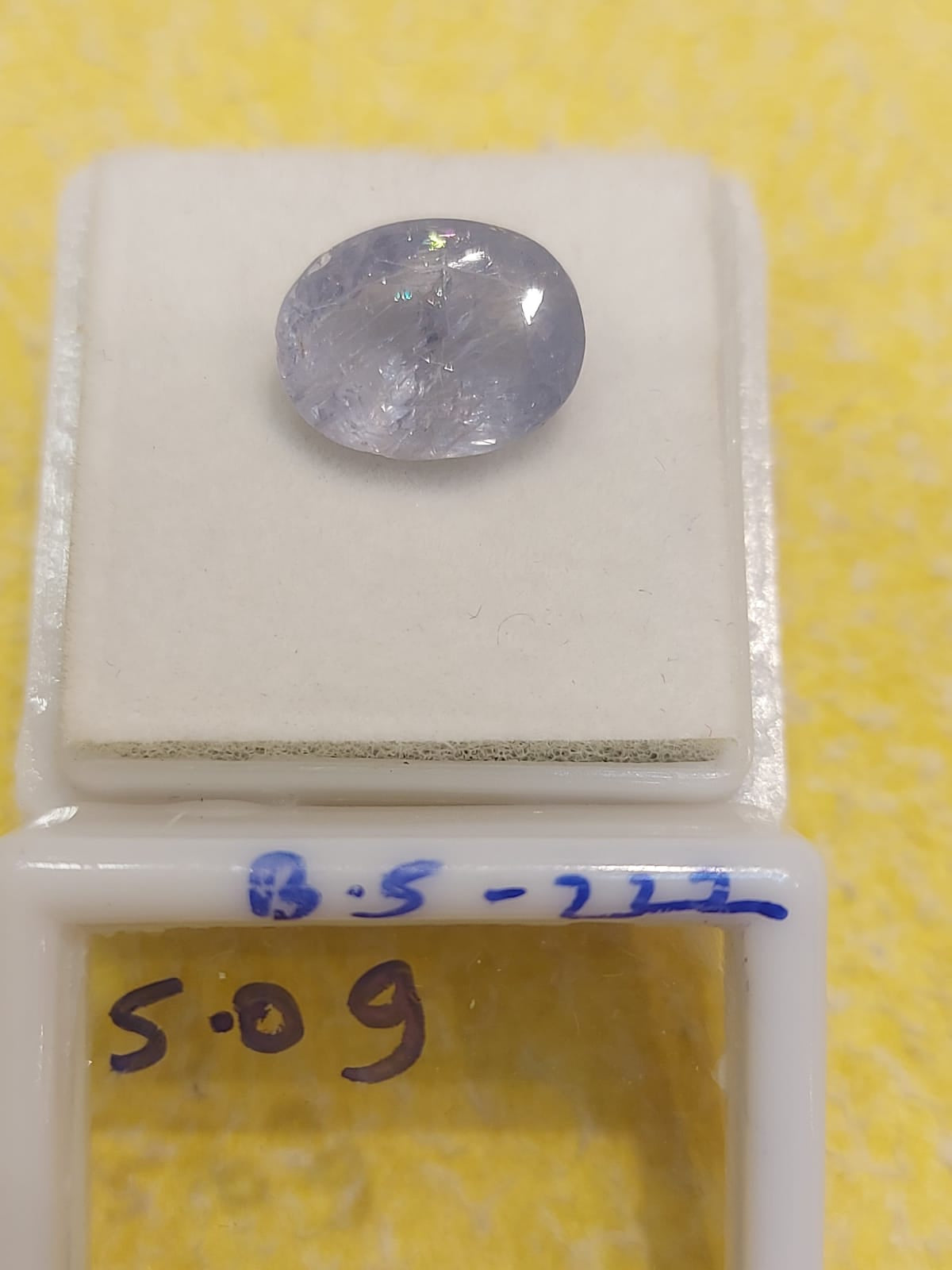 5.09 Carat Natural Blue Sapphire Stone