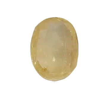 5.12 Carat Natural Yellow Sapphire Stone