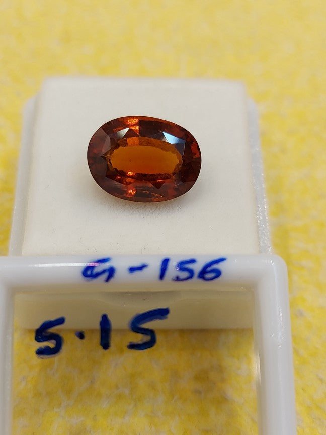 5.15 G-156 Carat Natural Garnet