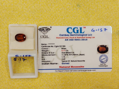 5.17 Carat Natural Garnet