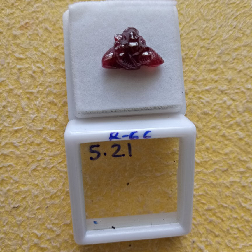 5.21 Carat Natural Old Ruby