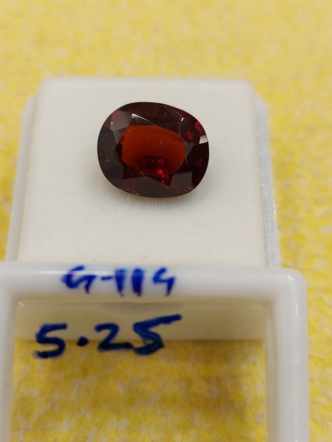 5.25 Carat Natural Garnet