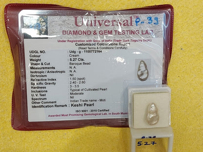 5.27 Carat Natural Pearl