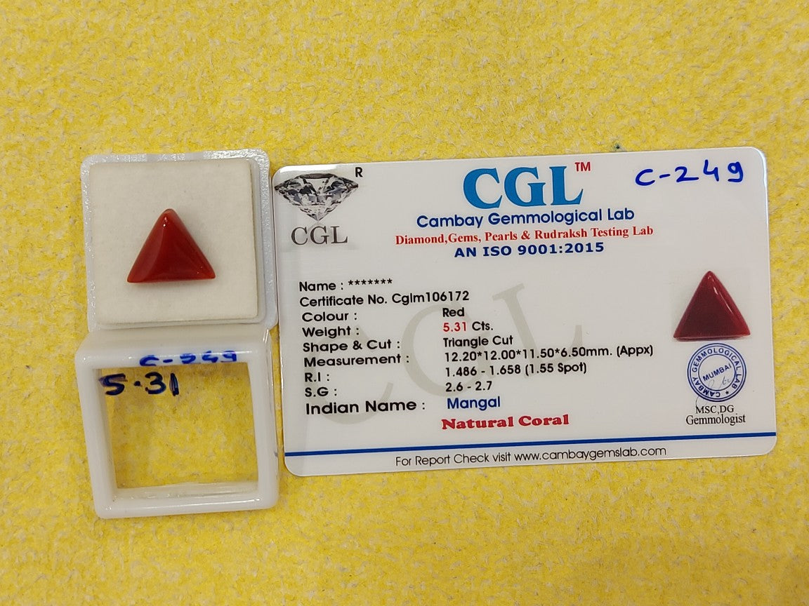 5.31 Carat Natural Coral
