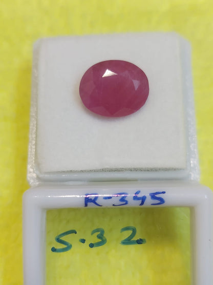 5.32 Carat Natural Old Ruby
