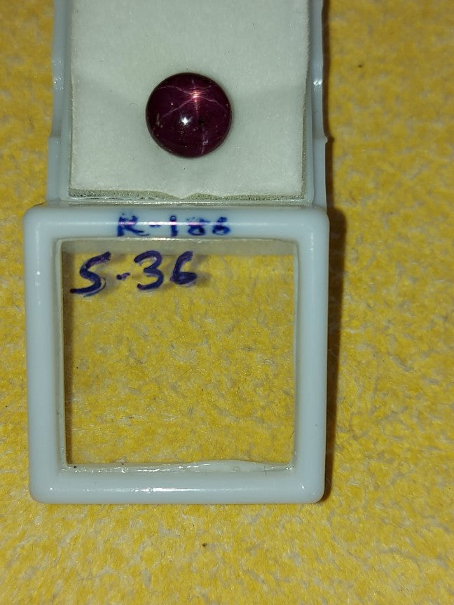 5.36 Carat Natural Old Ruby