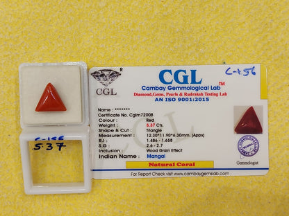 5.37 Carat Natural Coral