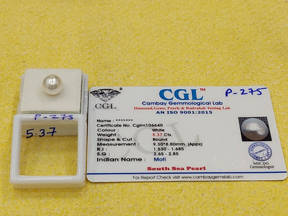 5.37 Carat Natural Pearl