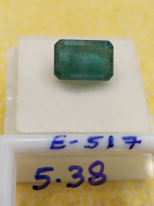 5.38 Carat Natural Emerald Stone