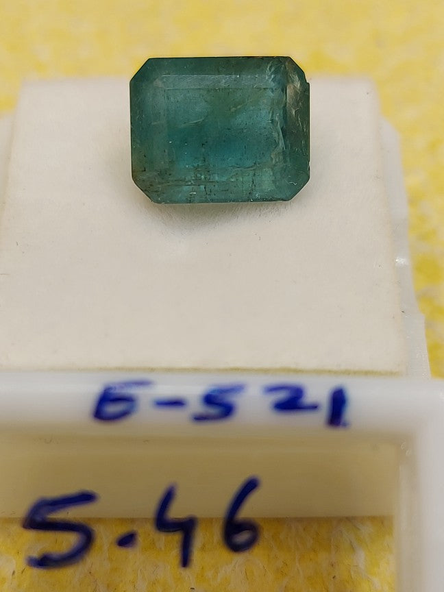 5.46 Carat Natural Emerald Stone