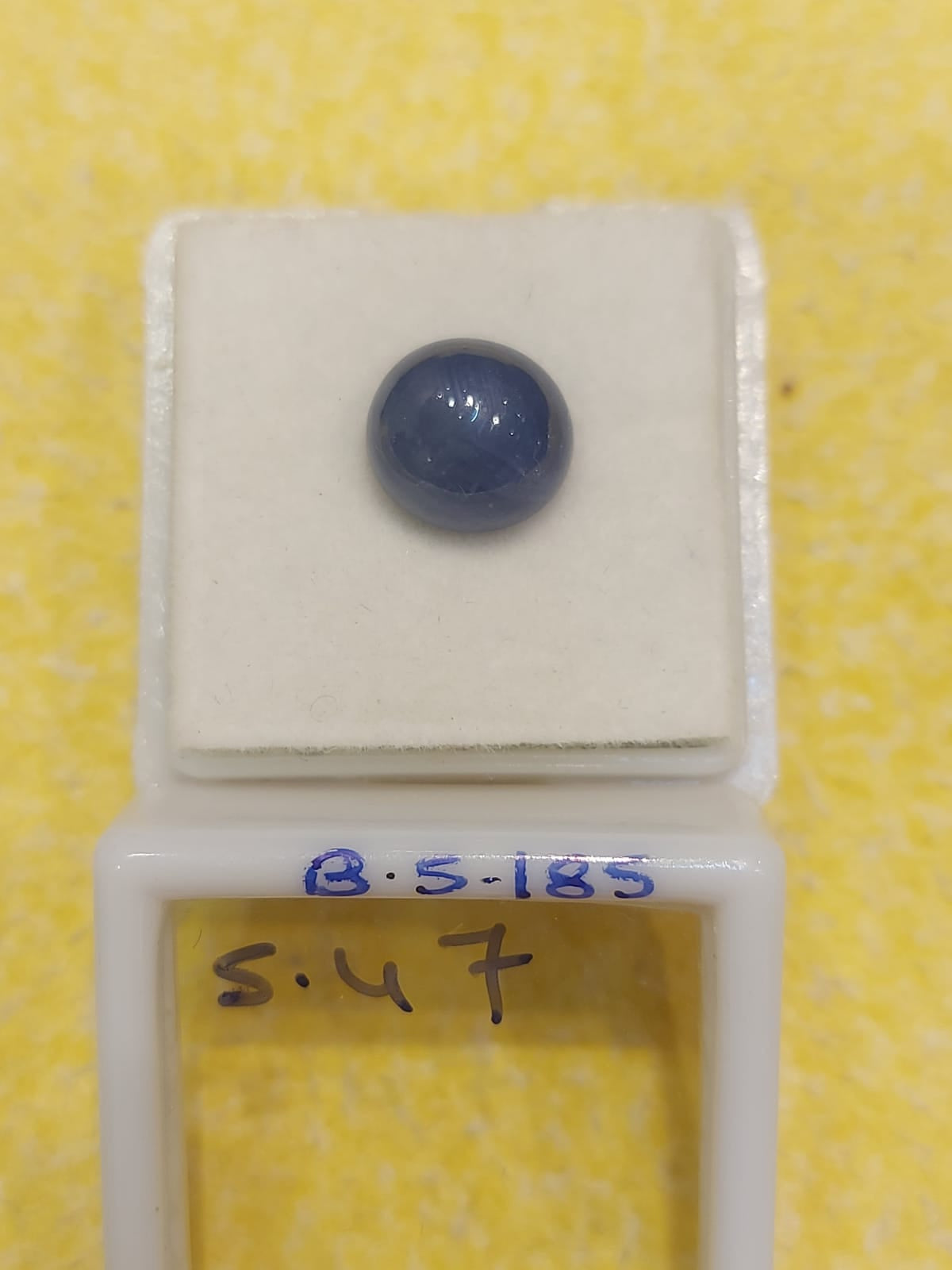 5.47 Carat Natural Blue Sapphire Stone