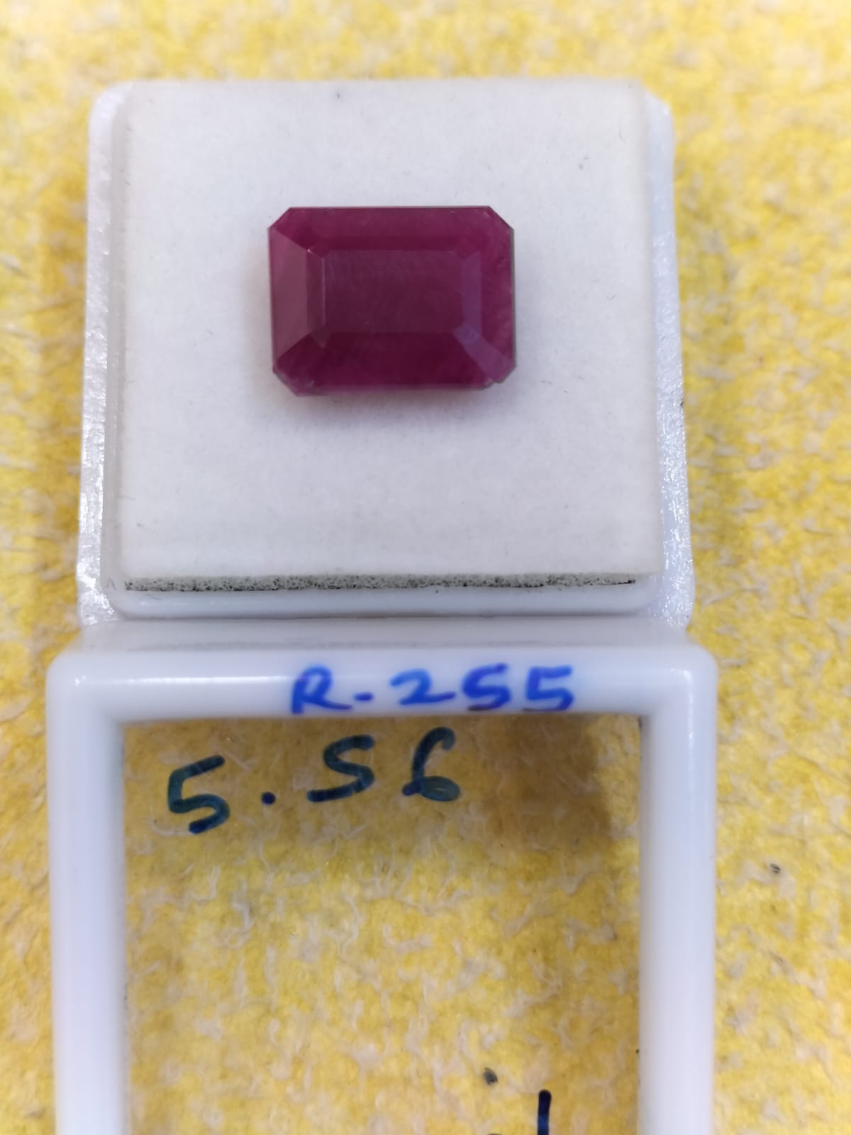 5.56 Carat Natural Old Ruby