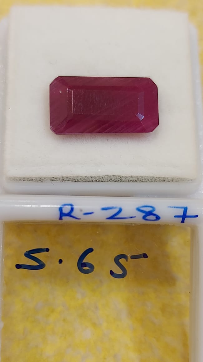 5.65 Carat Natural Old Ruby