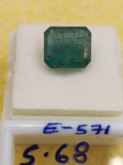 5.68 Carat Natural Emerald Stone