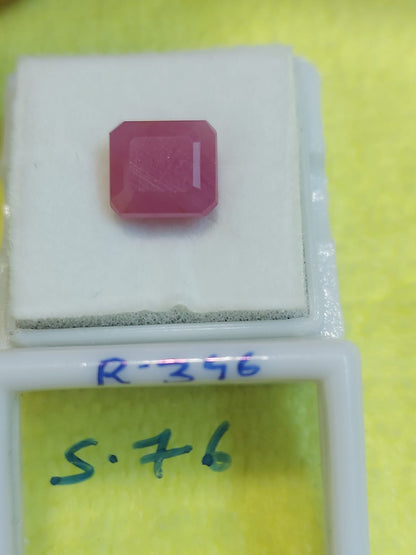 5.76 Carat Natural Old Ruby
