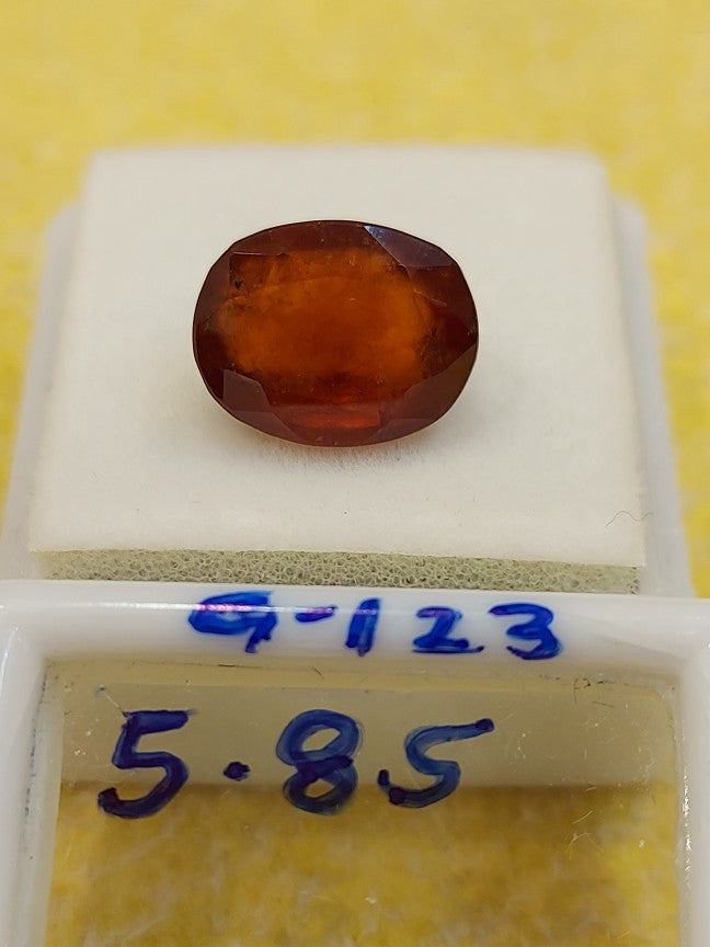5.85 Carat Natural Garnet