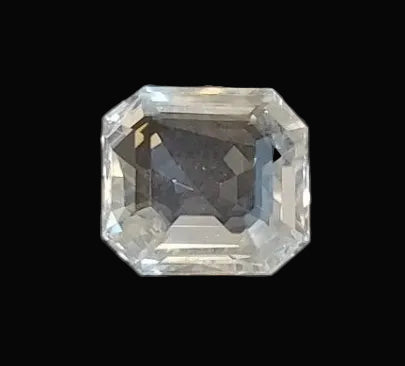 5.87 Carat Natural White Sapphire Stone