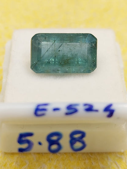 5.88 Carat Natural Emerald Stone