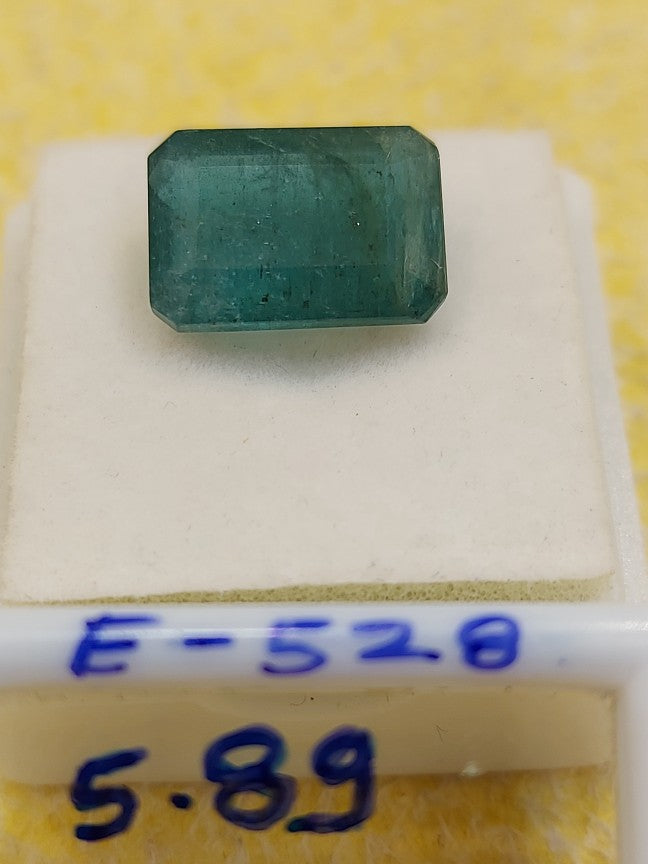 5.89 Carat Natural Emerald Stone